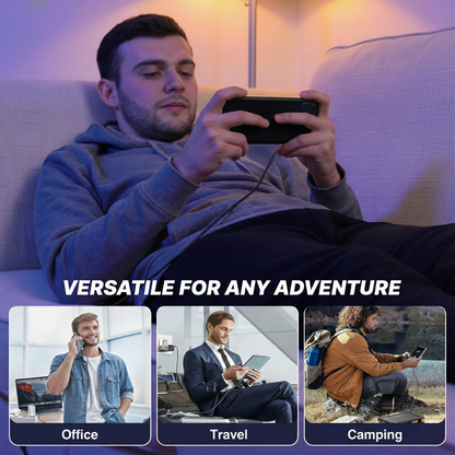 FlexStand Cable – 240W Fast Charging Cable with Built-In Stand (Type-C)